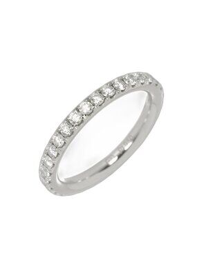 Harry Winston Micropave Large Ring Full Diamond Pt